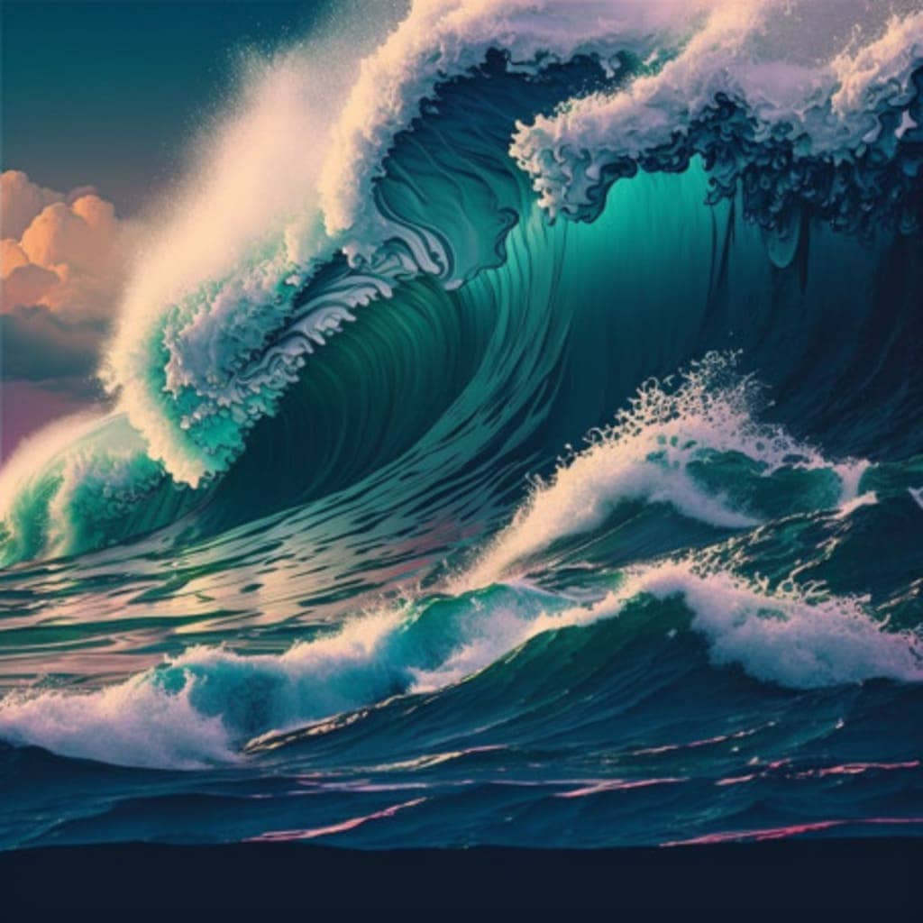 La fascinante experiencia de soñar con olas gigantes que se escapan