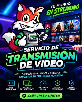 servicio de transmisión de video